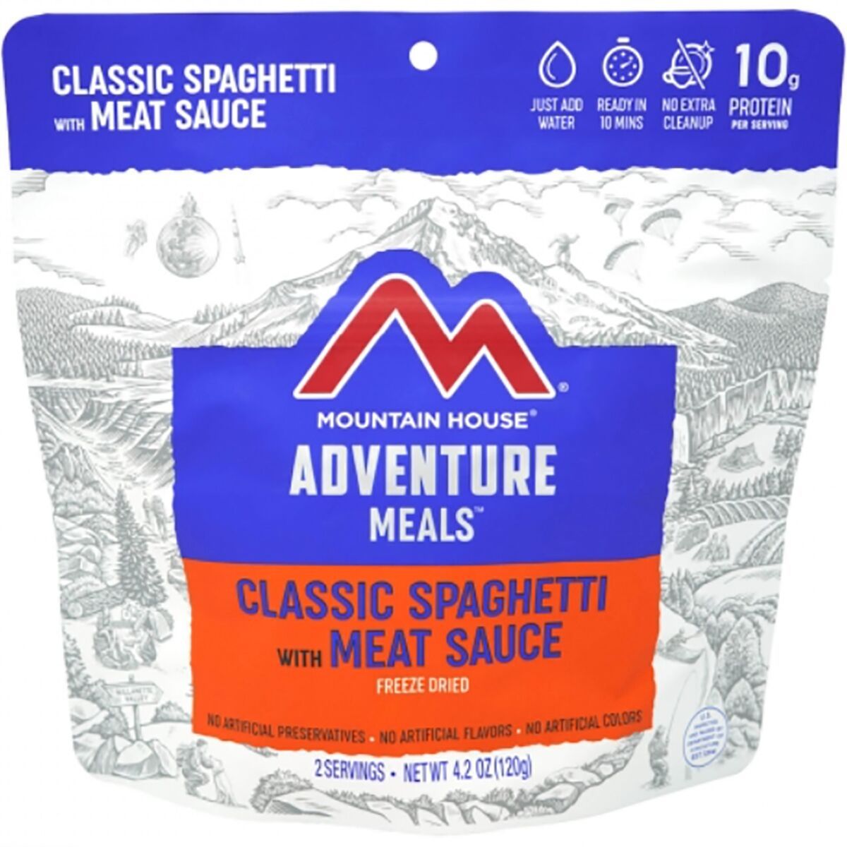Mountain House Classic Spaghetti With Meat Sauce One Color, Pouch