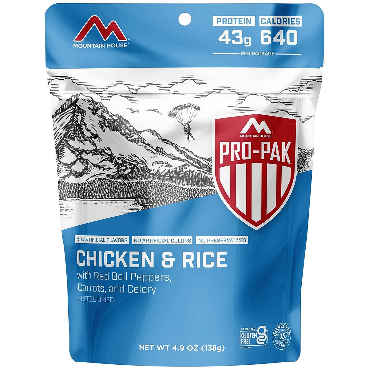 Image of Mountain House Chicken + Rice Pro Pak One Color, One Size