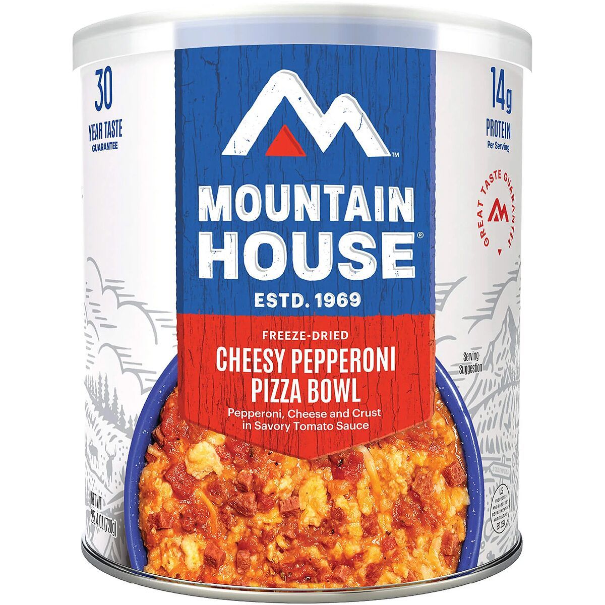 Image of Mountain House Cheesy Pepperoni Pizza Bowl One Color, Pouch