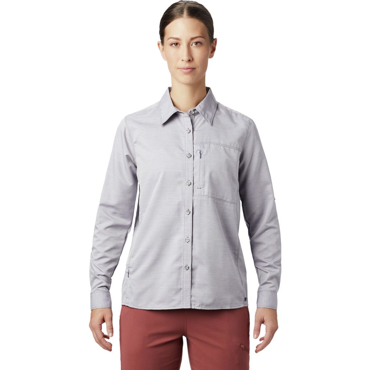 Mountain Hardwear Canyon Long-Sleeve Shirt - Women's Dusted Sky, S