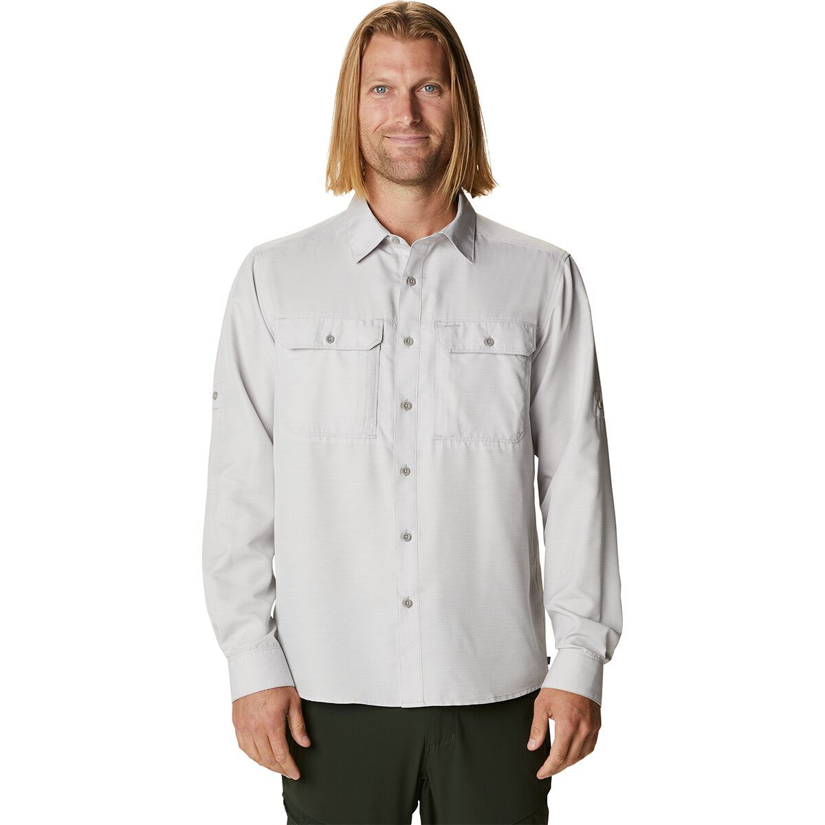Mountain Hardwear Canyon Long-Sleeve Shirt - Men's Light Dunes, XLT