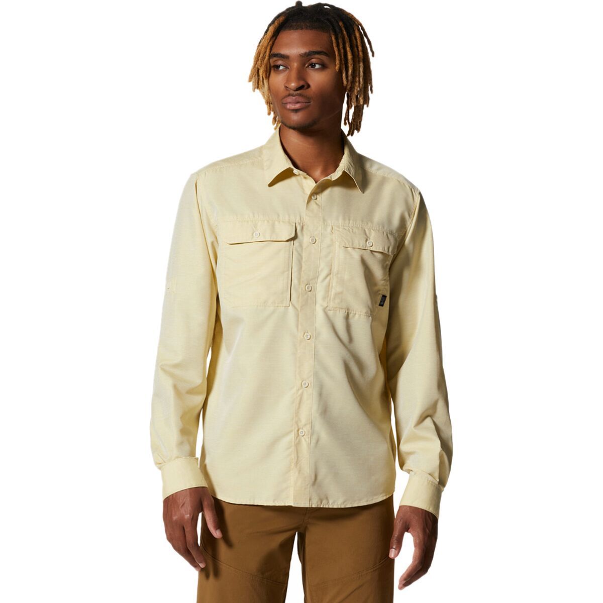 Mountain Hardwear Canyon Long-Sleeve Shirt - Men's Prairie, LT