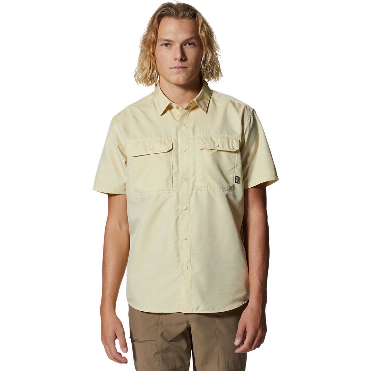 Mountain Hardwear Canyon Short-Sleeve Shirt - Men's Prairie, LT