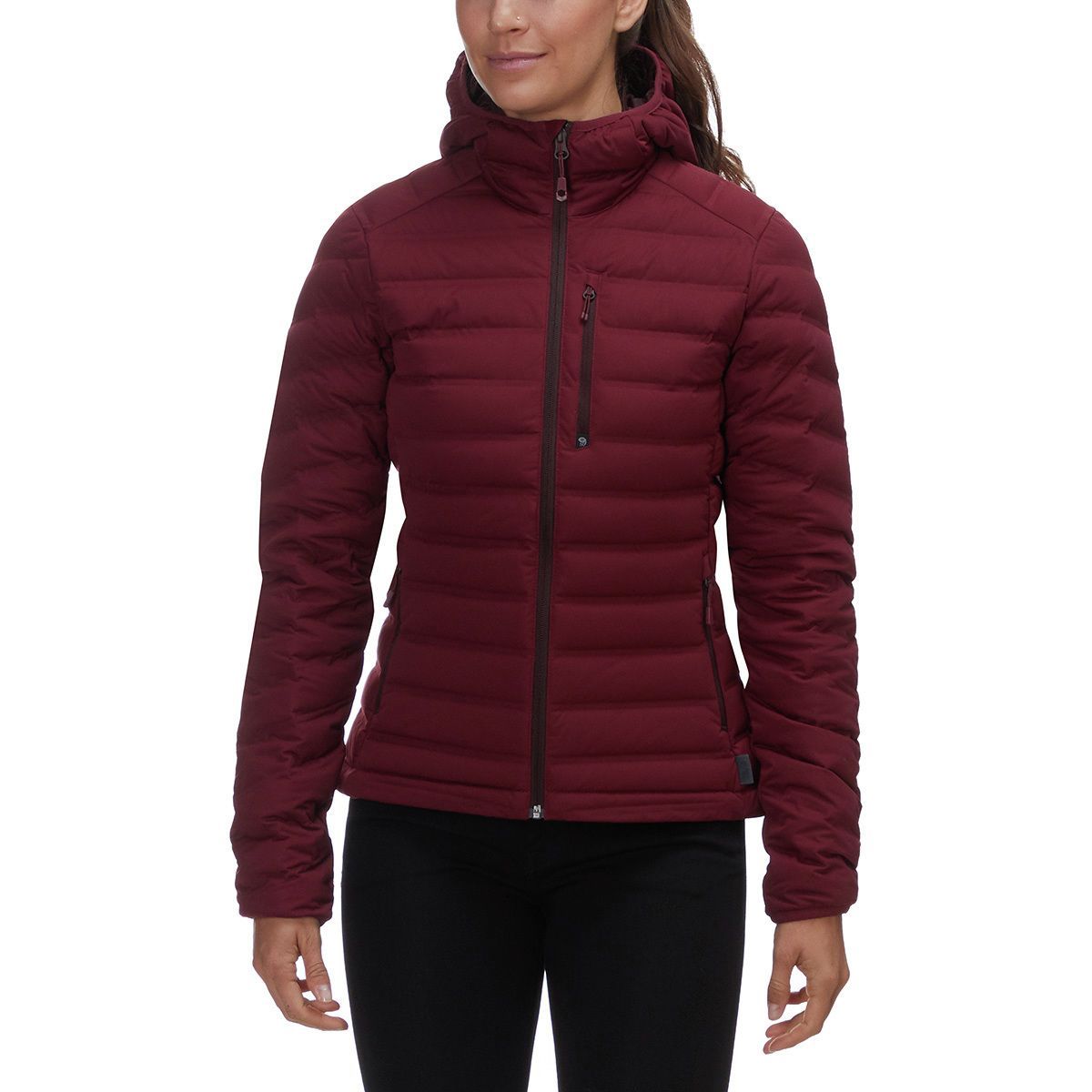 Mountain Hardwear Stretchdown Hooded Down Jacket Womens Mhw00rl Smiroc L