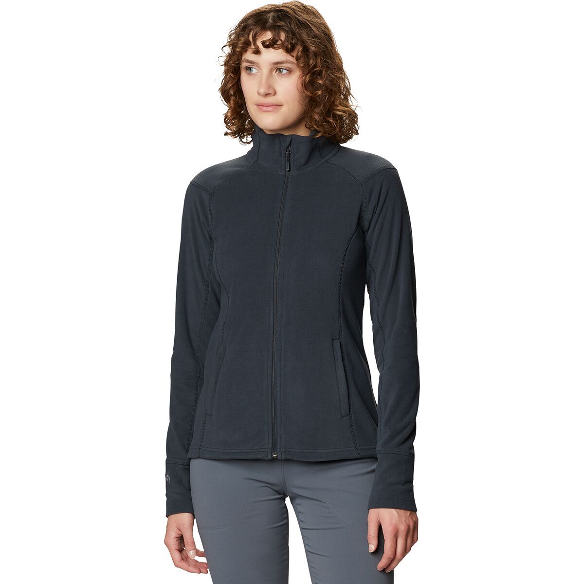 Mountain Hardwear Microchill 2.0 Fleece Jacket - Women's Dark Storm, L