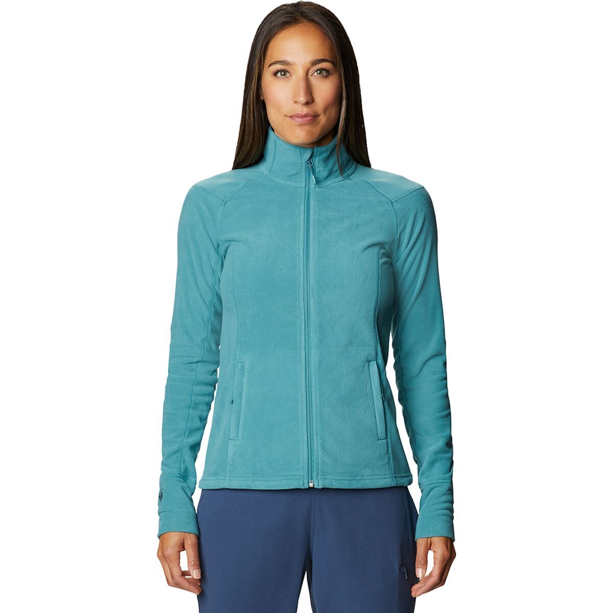 Mountain Hardwear Microchill 2.0 Fleece Jacket - Women's Washed Turq, M