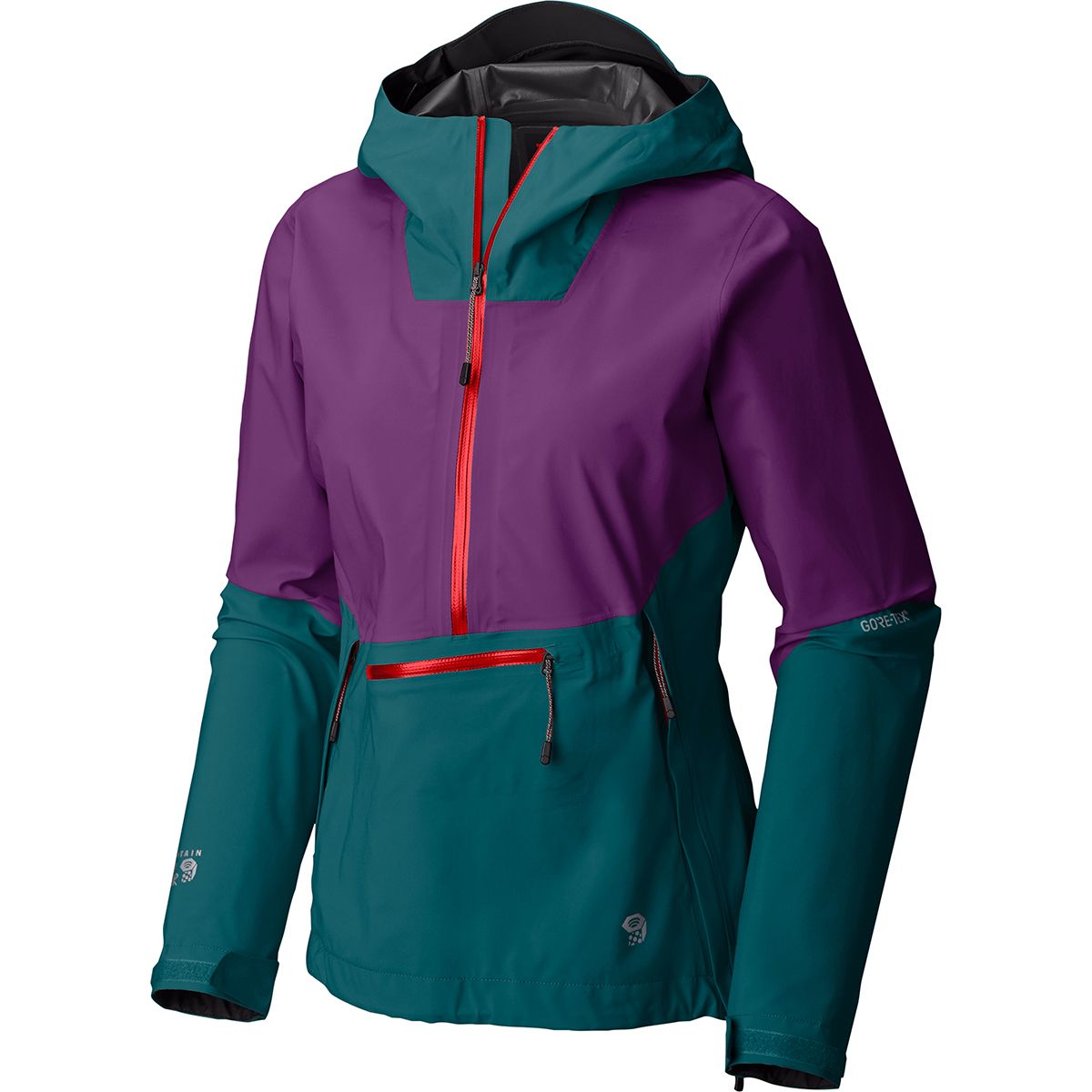Mountain hardwear paclite stretch pullover rain jacke deals