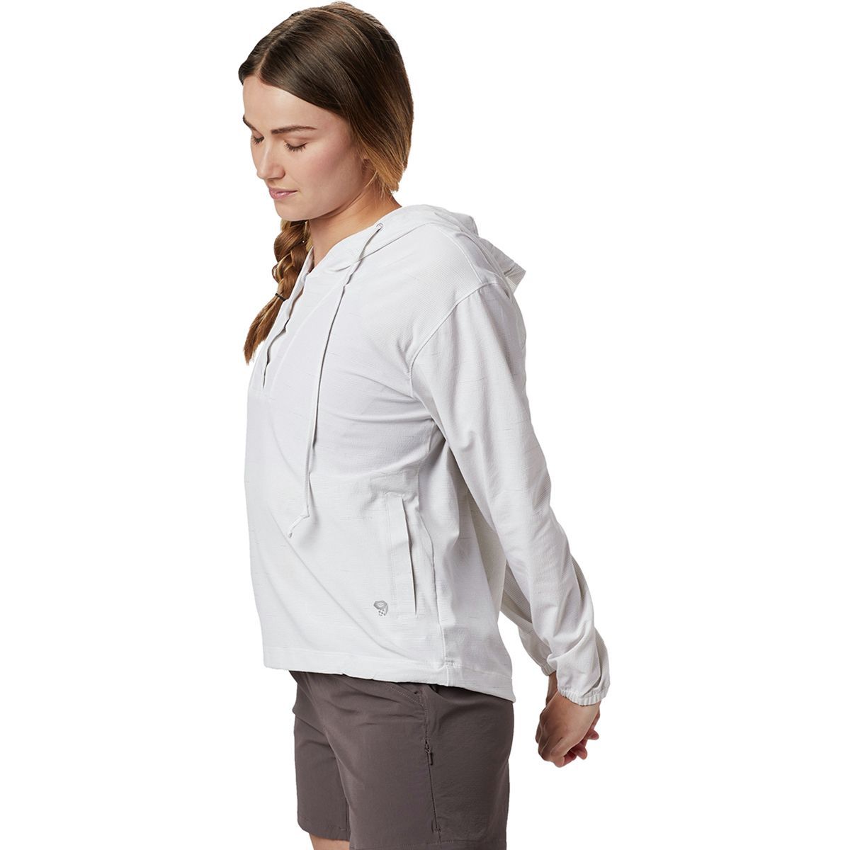Mountain Hardwear Mallorca Stretch Long-Sleeve Shirt - Women's Steam, S