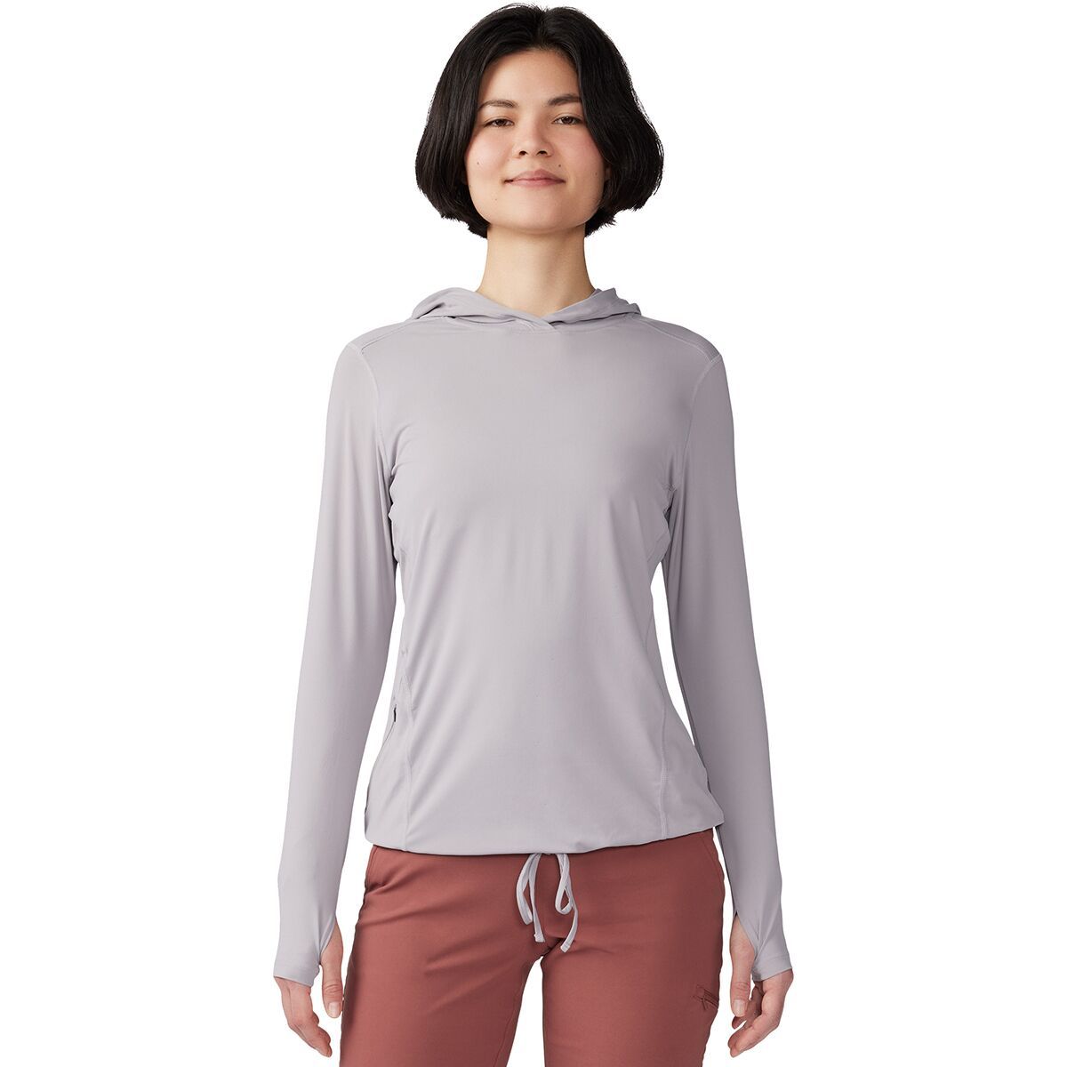 Mountain Hardwear Crater Lake Long-Sleeve Hoodie - Women's Light Dunes, 1X