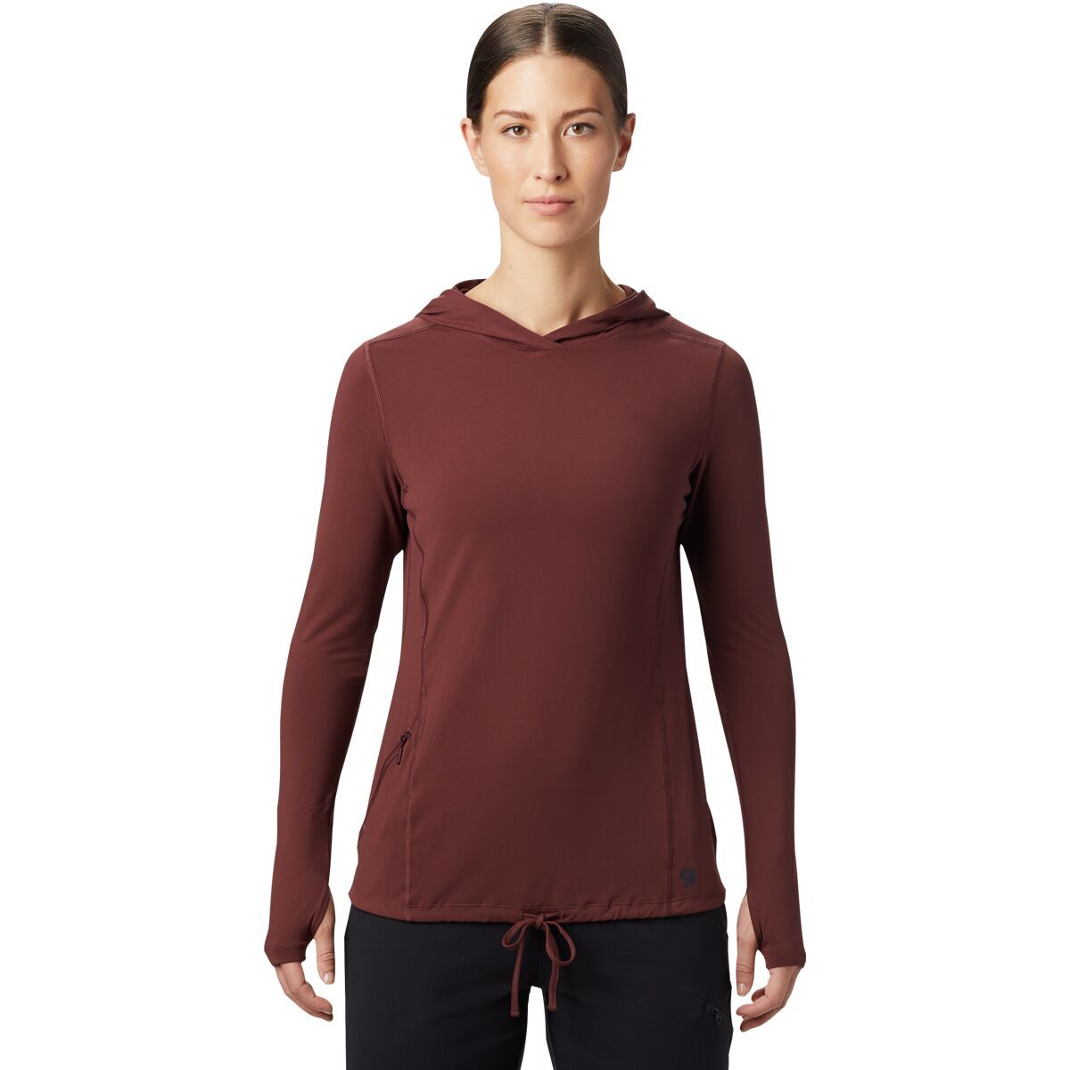 Backcountry Mountain Hardwear Crater Lake Long-Sleeve Hoodie - Women's Washed Raisin, S