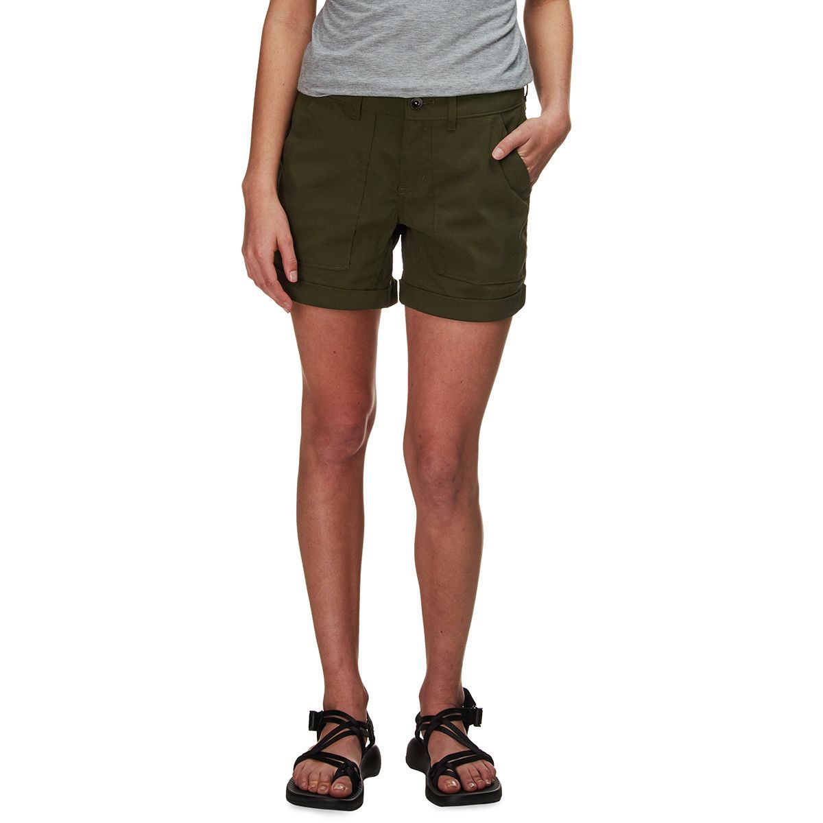 Mountain Hardwear AP Short - Women's Dark Army, 12