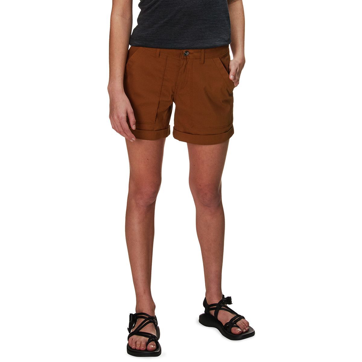 Mountain Hardwear AP Short - Women's Golden Brown, 12