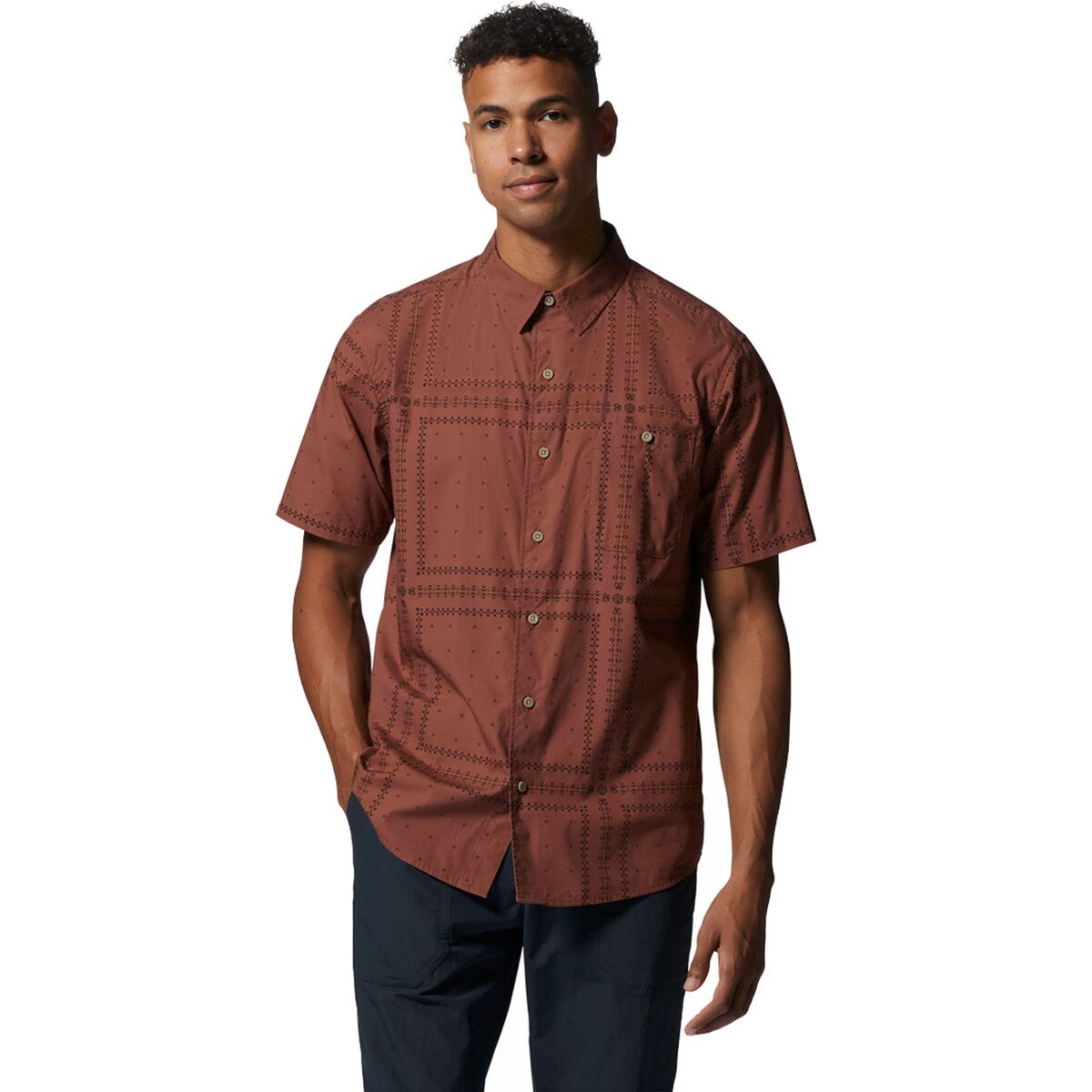 Mountain Hardwear Big Cottonwood Short-Sleeve Shirt - Men's