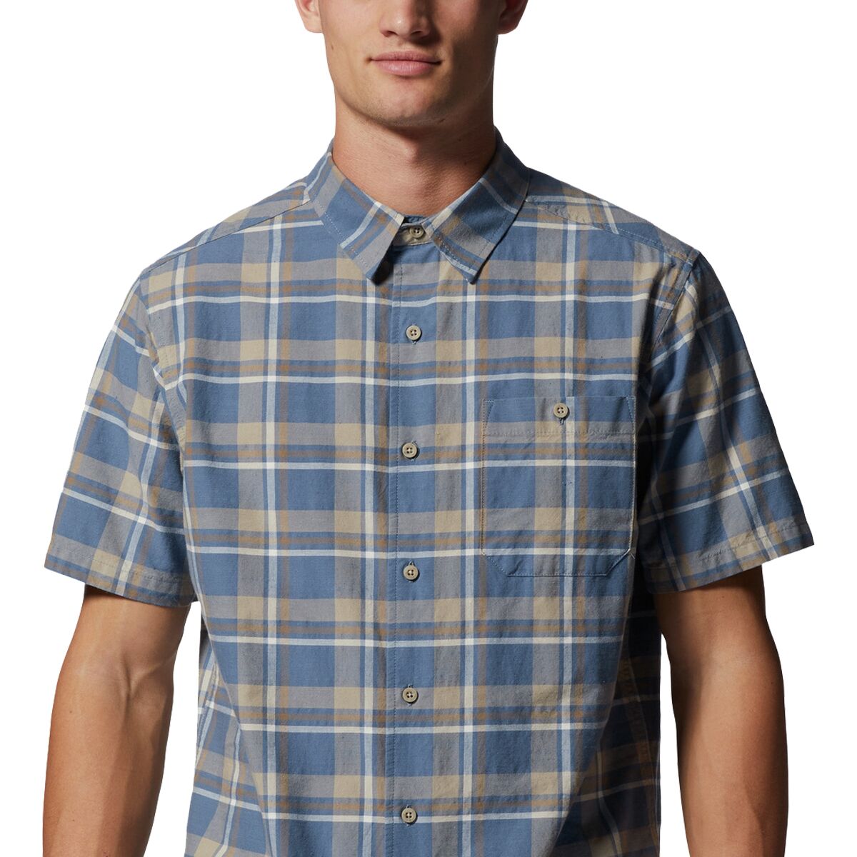 Eton Poplin Slim Chemise Homme Petit Boutonné Italien Cou à Motifs