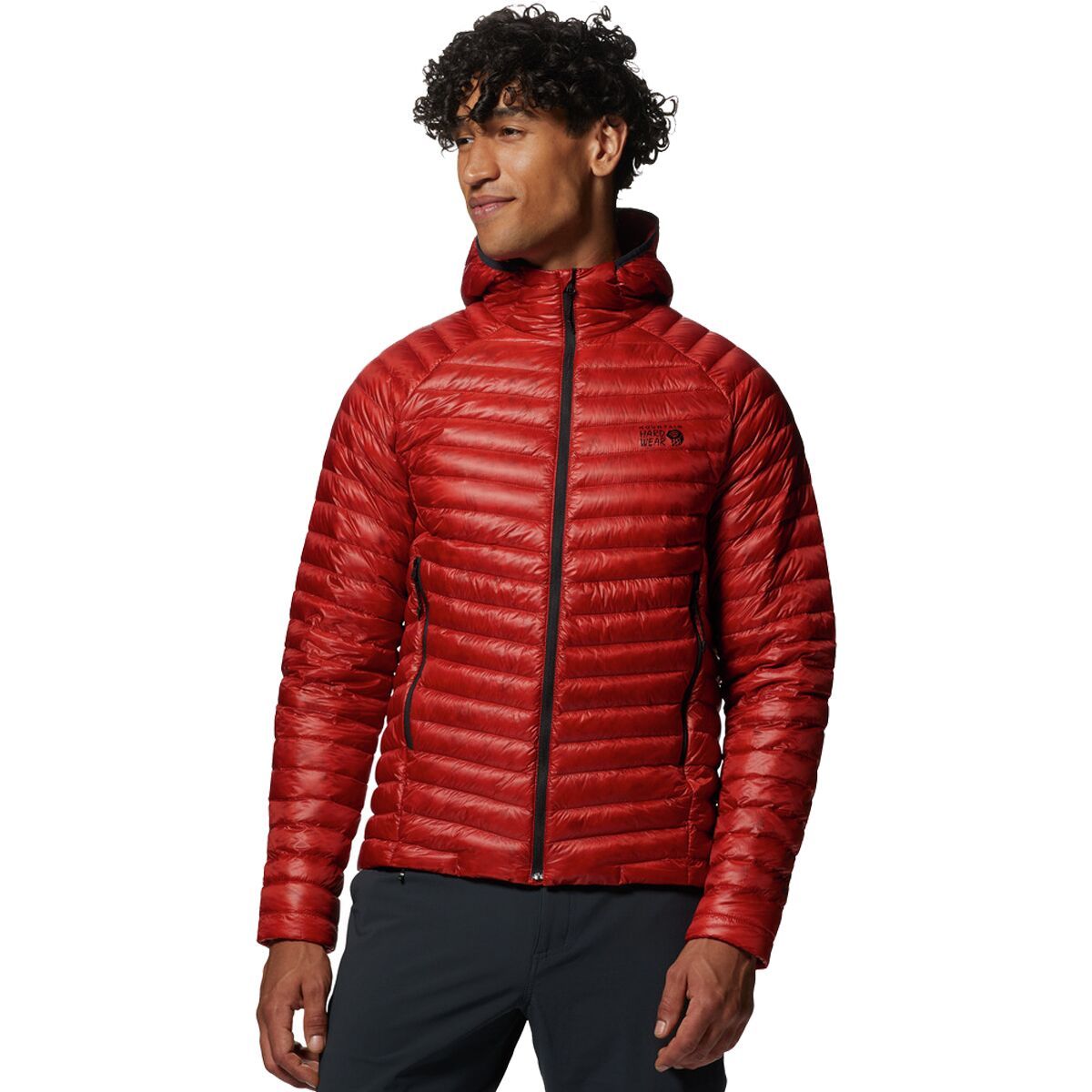 Mountain Hardwear Ghost Whisperer 2 Hooded Down Jacket - Men's Desert Red2, S