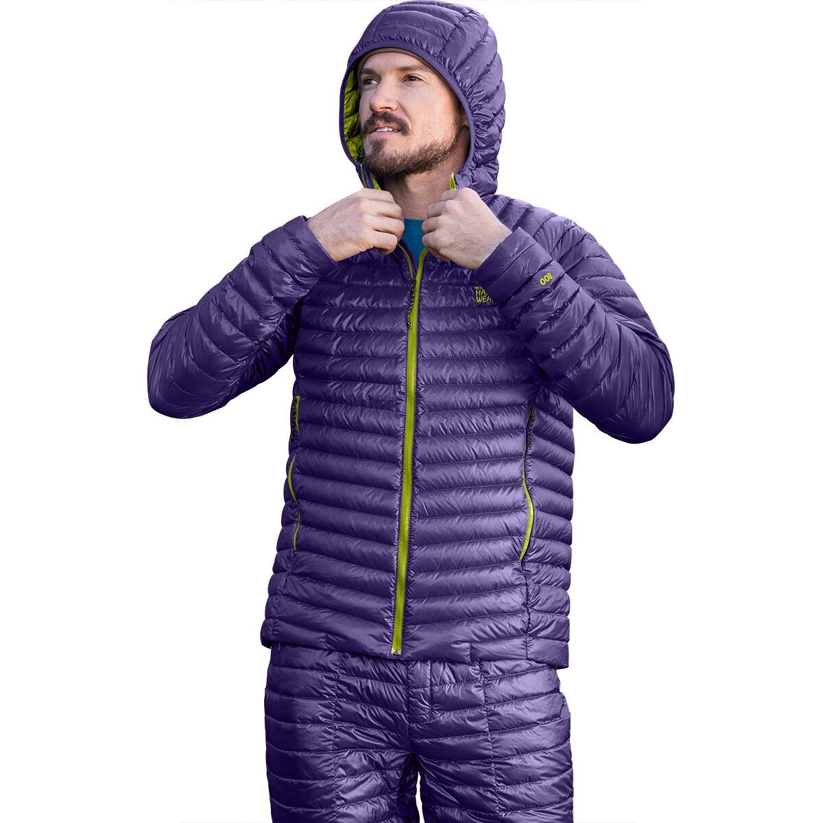 Mountain Hardwear Ghost Whisperer 2 Hooded Down Jacket - Men's Zodiac - SMU, XXL