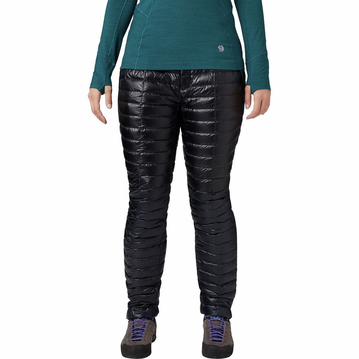 Mountain Hardwear Ghost Whisperer Pant - Women's Dark Storm, XS/Short