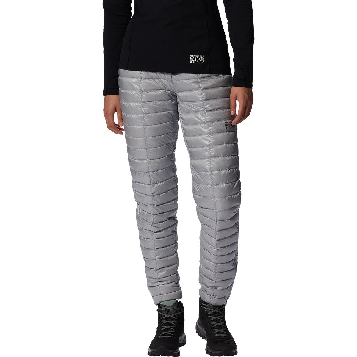 Mountain Hardwear Ghost Whisperer Pant - Women's Glacial, XL/Long