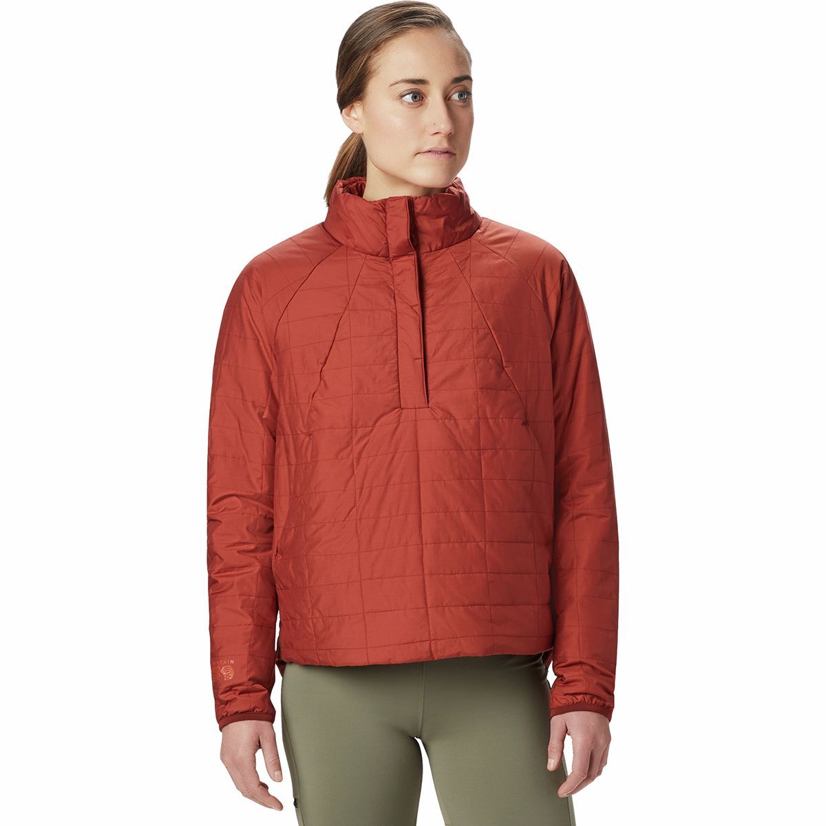 Mountain Hardwear Skylab Insulated Pullover - Women's Rusted, M
