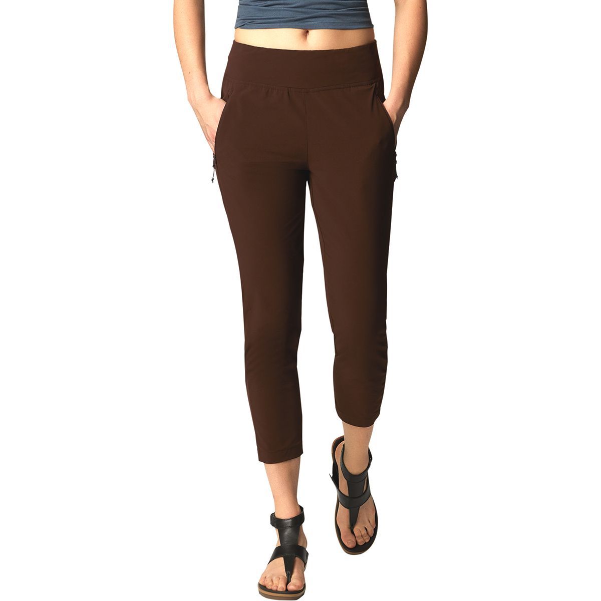 Mountain Hardwear Chockstone Pull-On Pant - Women's Wood Smoke Brown, S/Reg