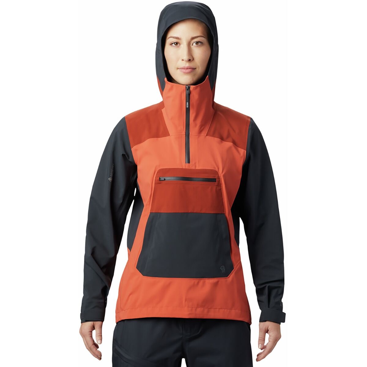 Mountain hardwear paclite stretch pullover rain jacket on sale