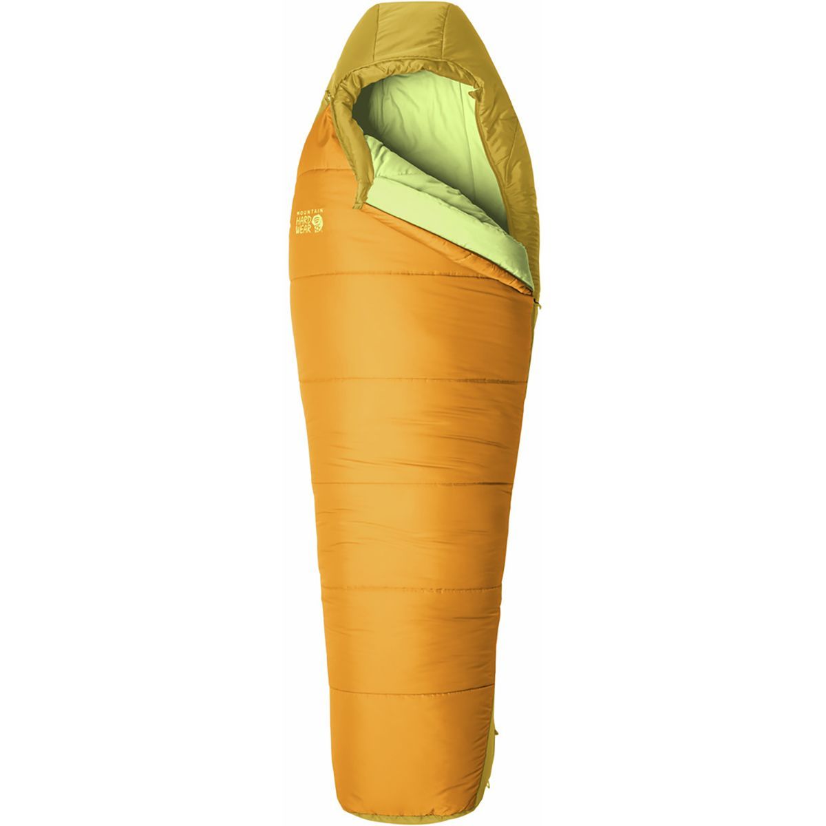 Mountain Hardwear Bozeman Sleeping Bag: 15F Synthetic - Women's Gold Hour, Reg/Right Zip