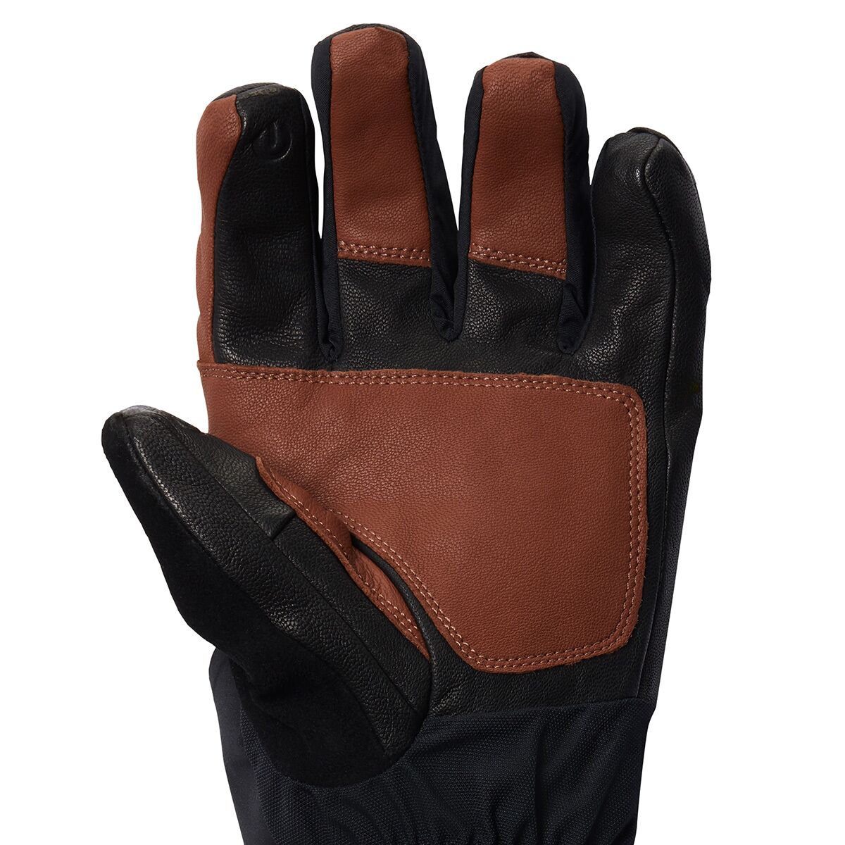 Mountain Hardwear High Exposure Gore-Tex Gloves GREEN Leather Mens Small SKI