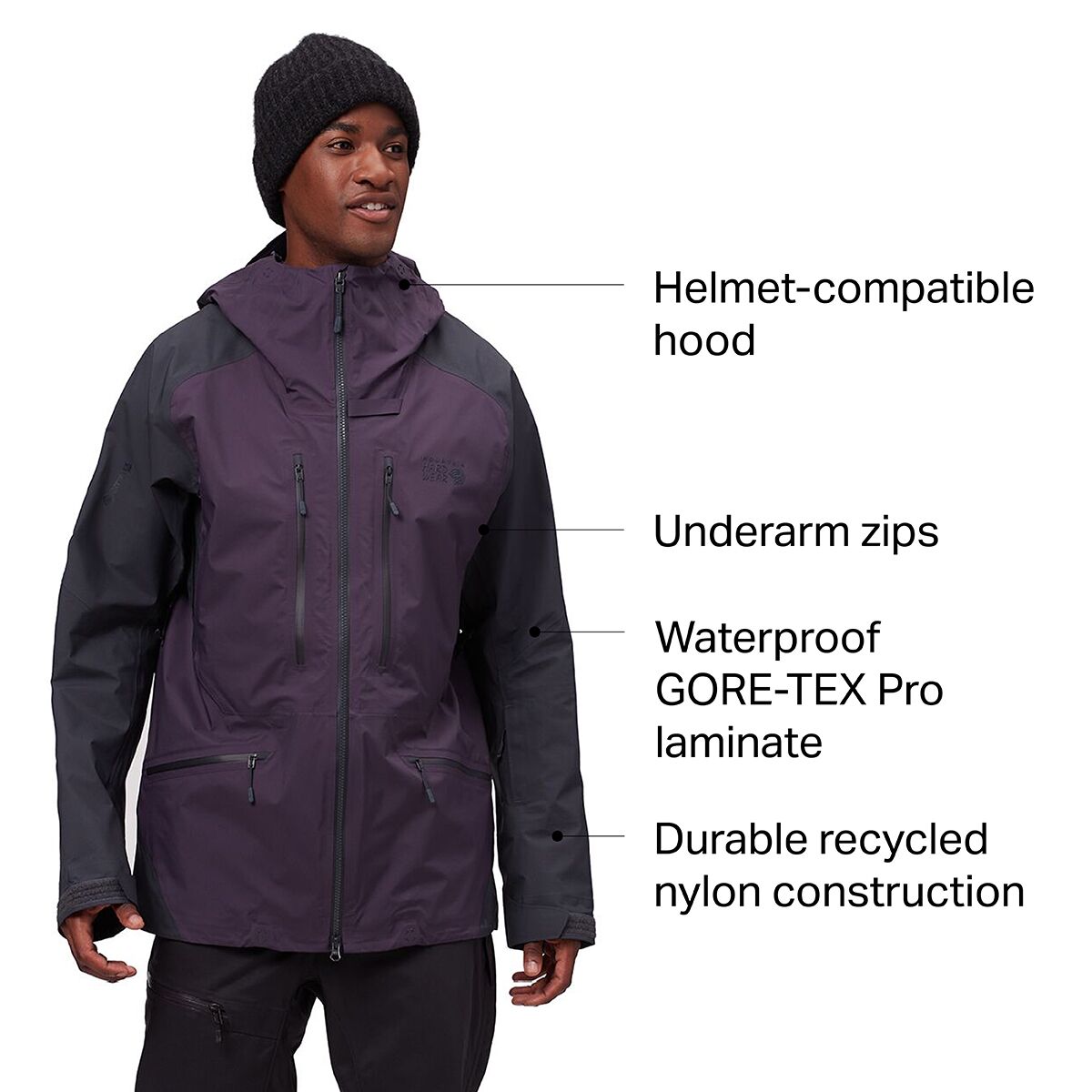 Mountain Hardwear The Viv GORE-TEX PRO Jacket - Men's - Clothing