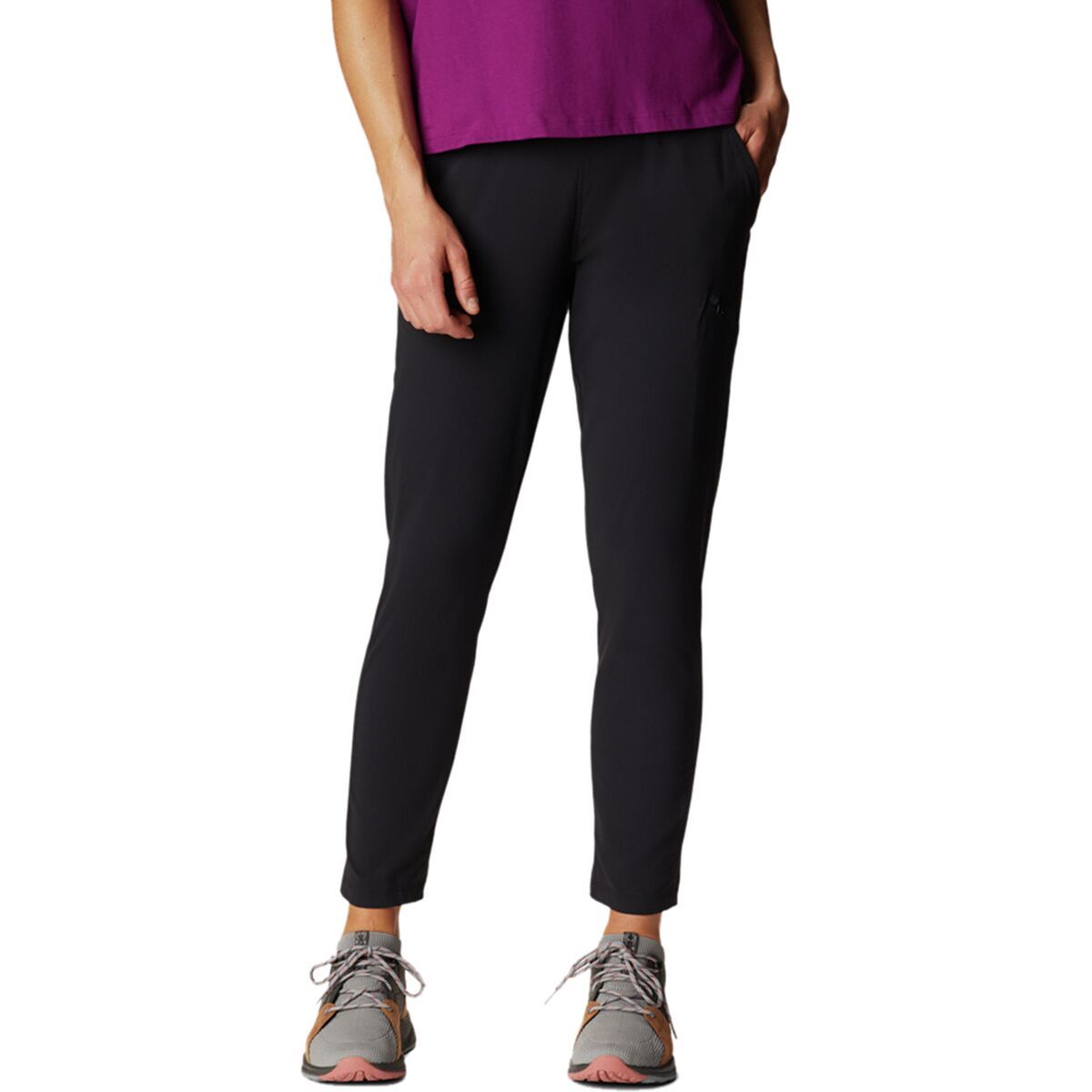 Mountain Hardwear Dynama/2 Ankle Pant - Women's Black, 1X/Reg