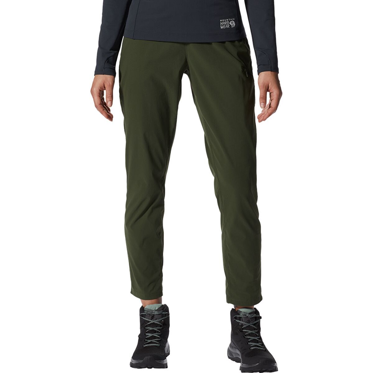 Mountain Hardwear Dynama/2 Ankle Pant - Women's Surplus Green, M/Reg