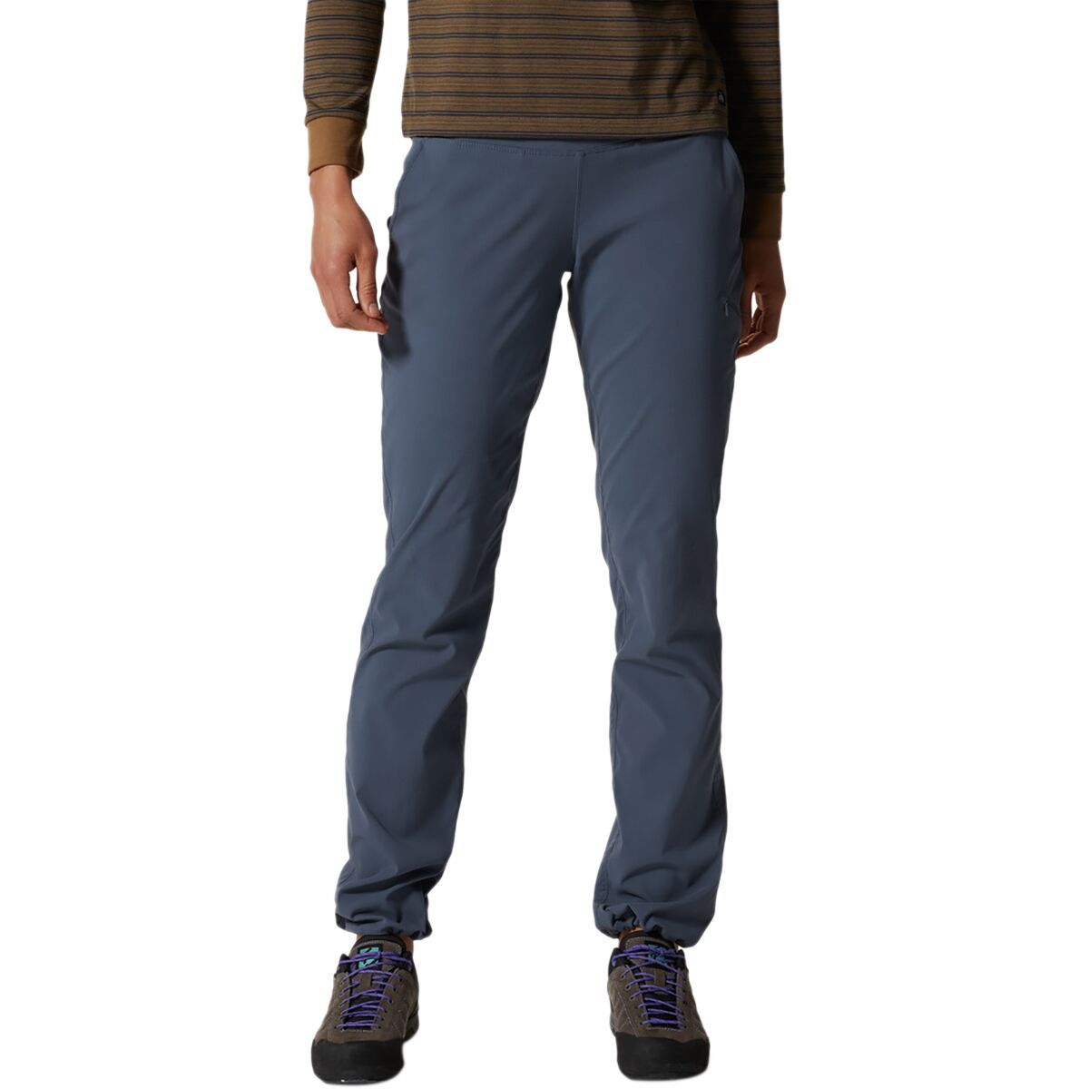 Mountain Hardwear Dynama/2 Pant - Women's Blue Slate, M/Long