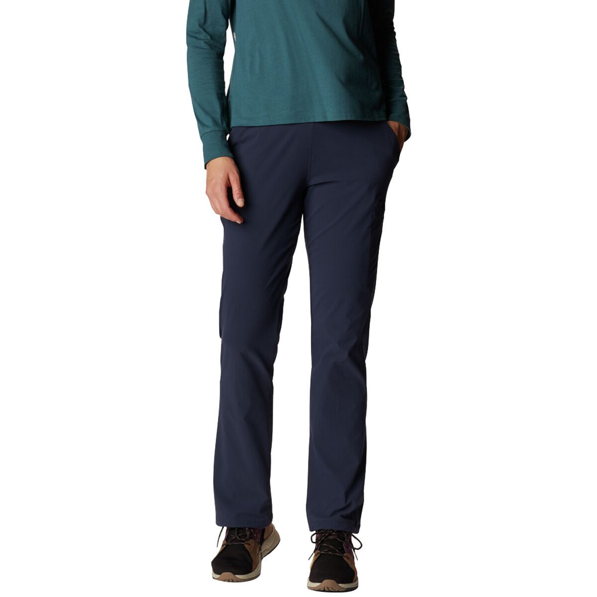 Mountain Hardwear Dynama/2 Pant - Women's Dark Zinc, M/Short