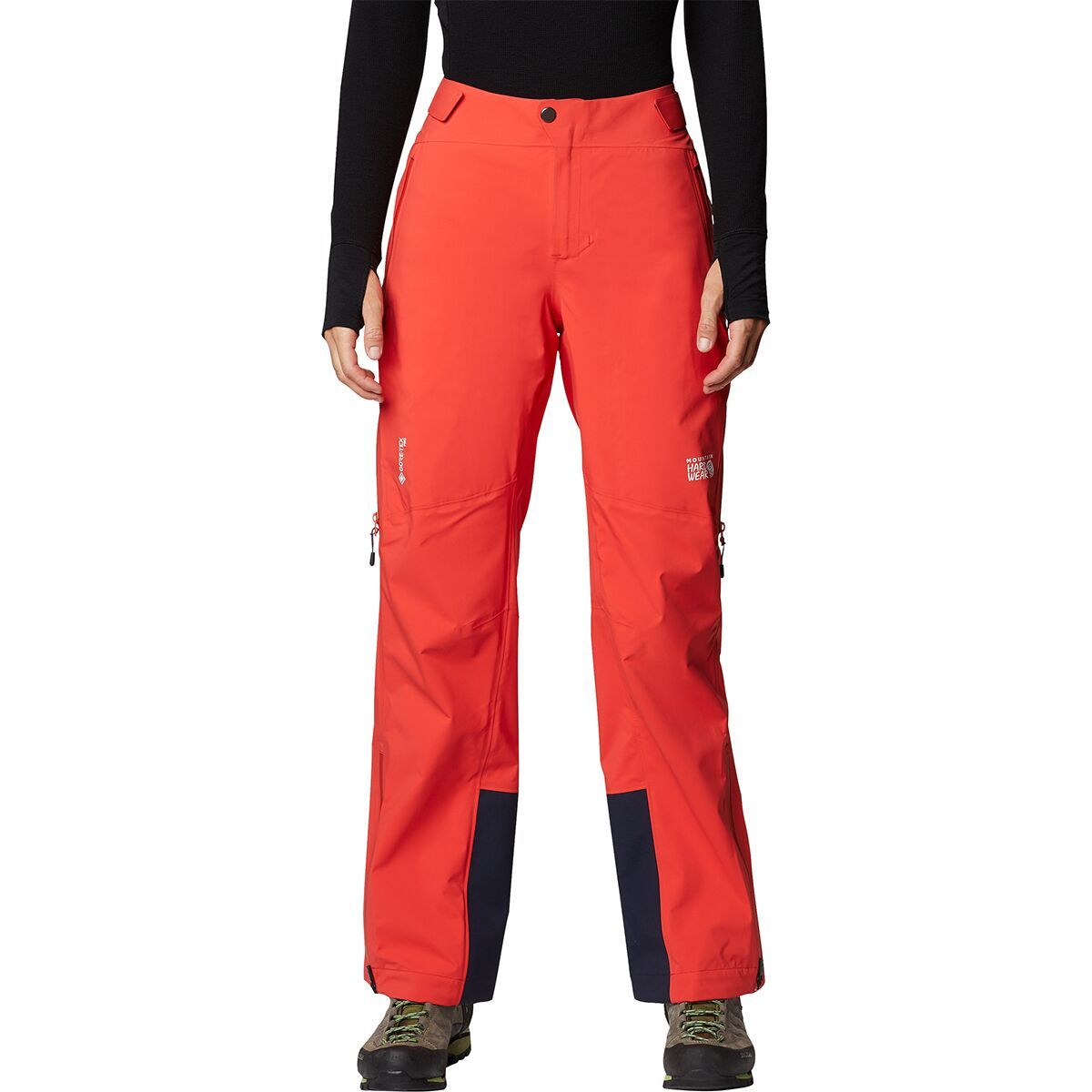 Mountain Hardwear Exposure 2 PRO Light Pant - Women's Fiery Red, XL/Long