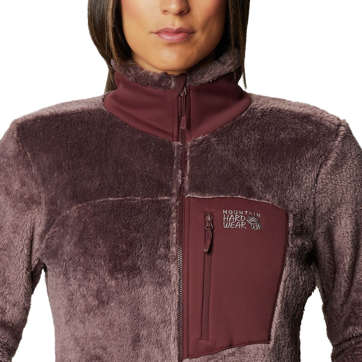 Large Stone Mountain Hardwear Womens Monkey Fleece Jacket for Hiking Skiing and Everyday