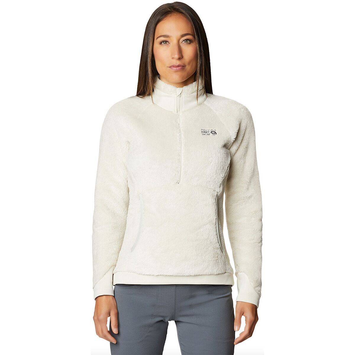 Mountain Hardwear Polartec High Loft Pullover - Women's Stone, M