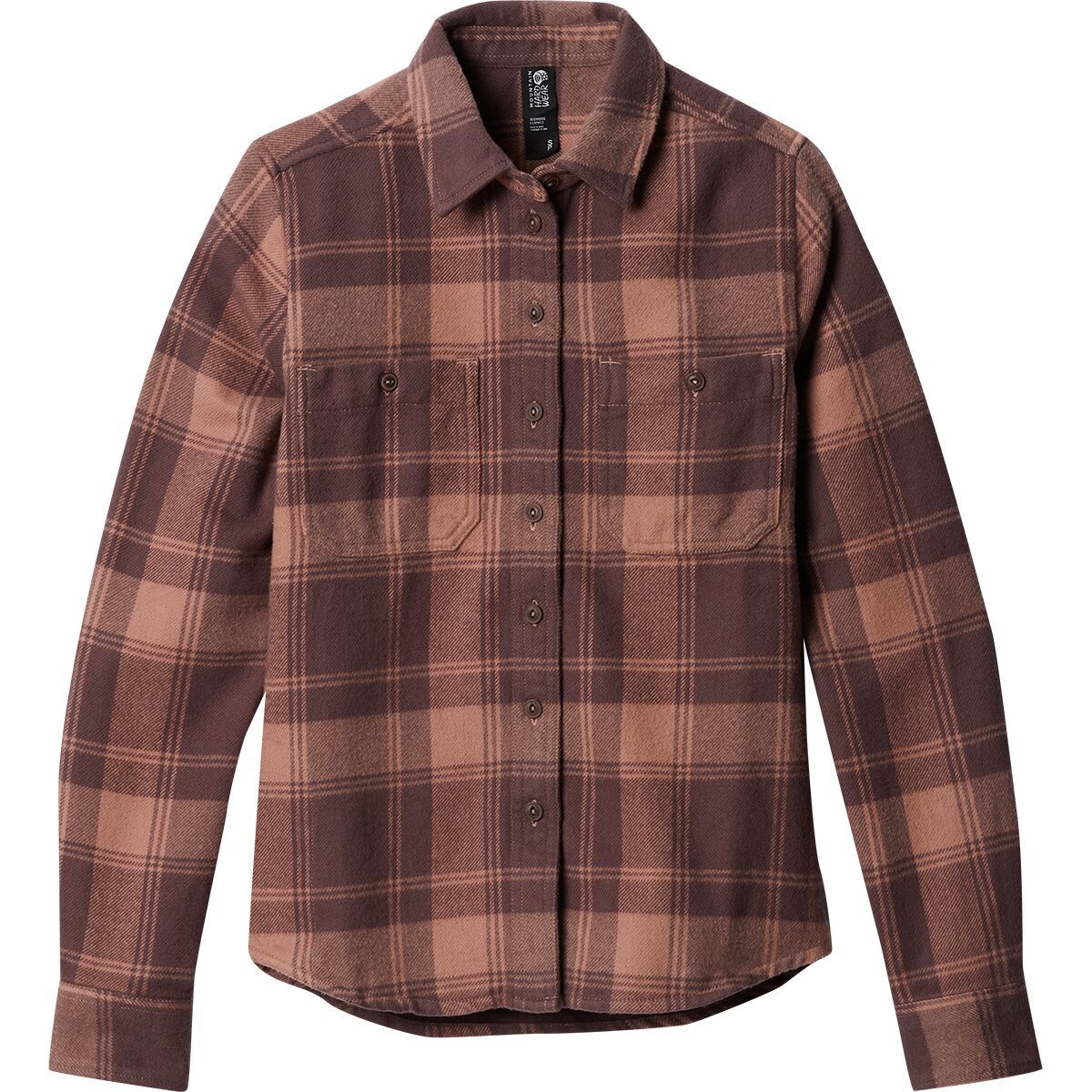 Mountain Hardwear Plusher Long-Sleeve Shirt - Women's Smoky Quartz, L