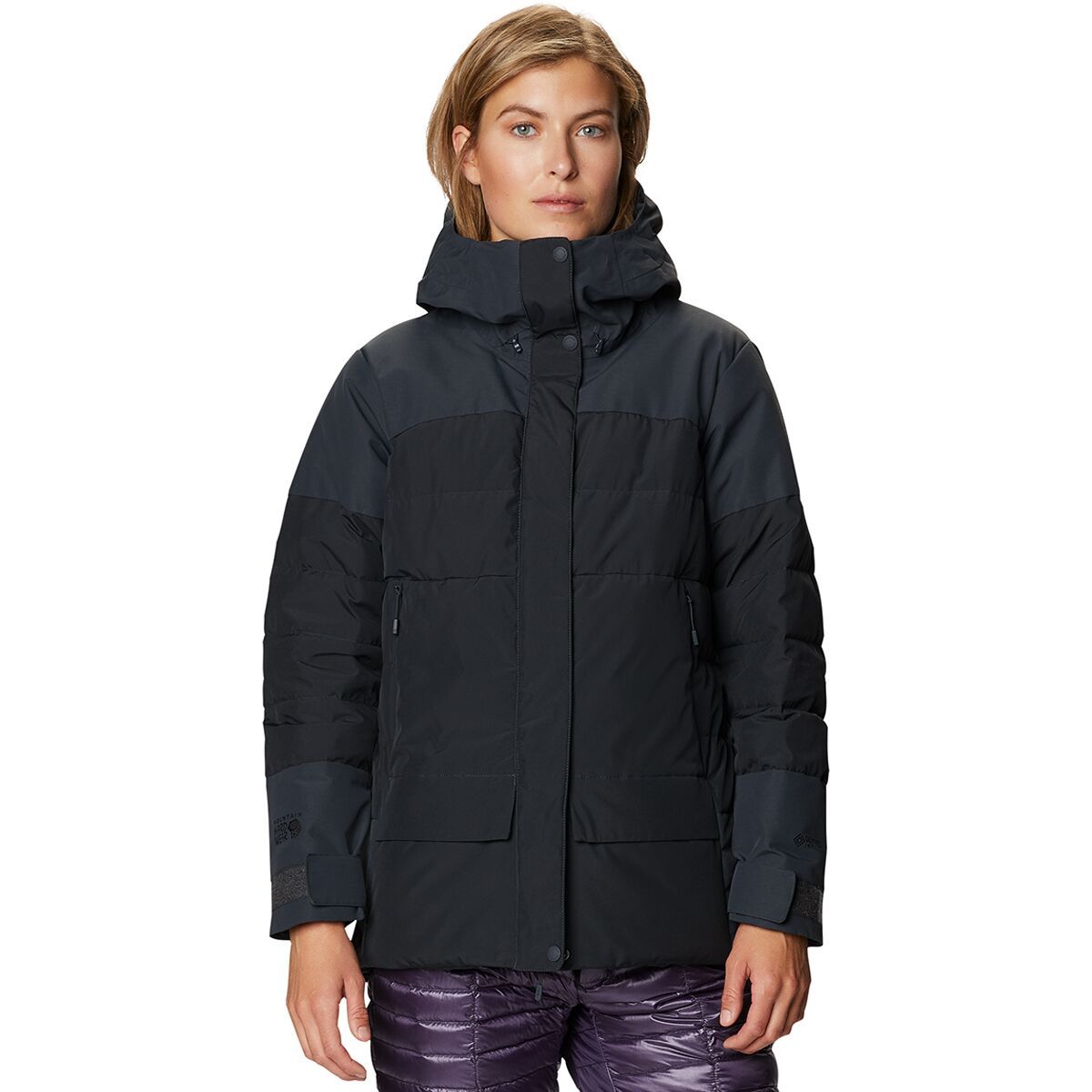 Mountain Hardwear White Peak/2 Down Parka - Women's Dark Storm, M