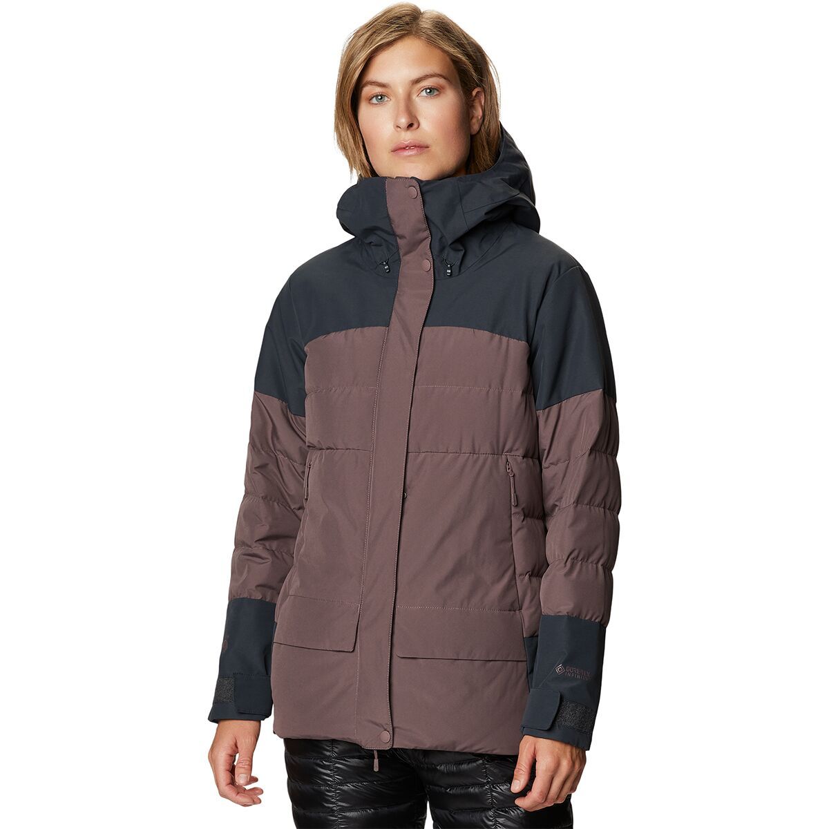 Mountain Hardwear White Peak/2 Down Parka - Women's Warm Ash, M