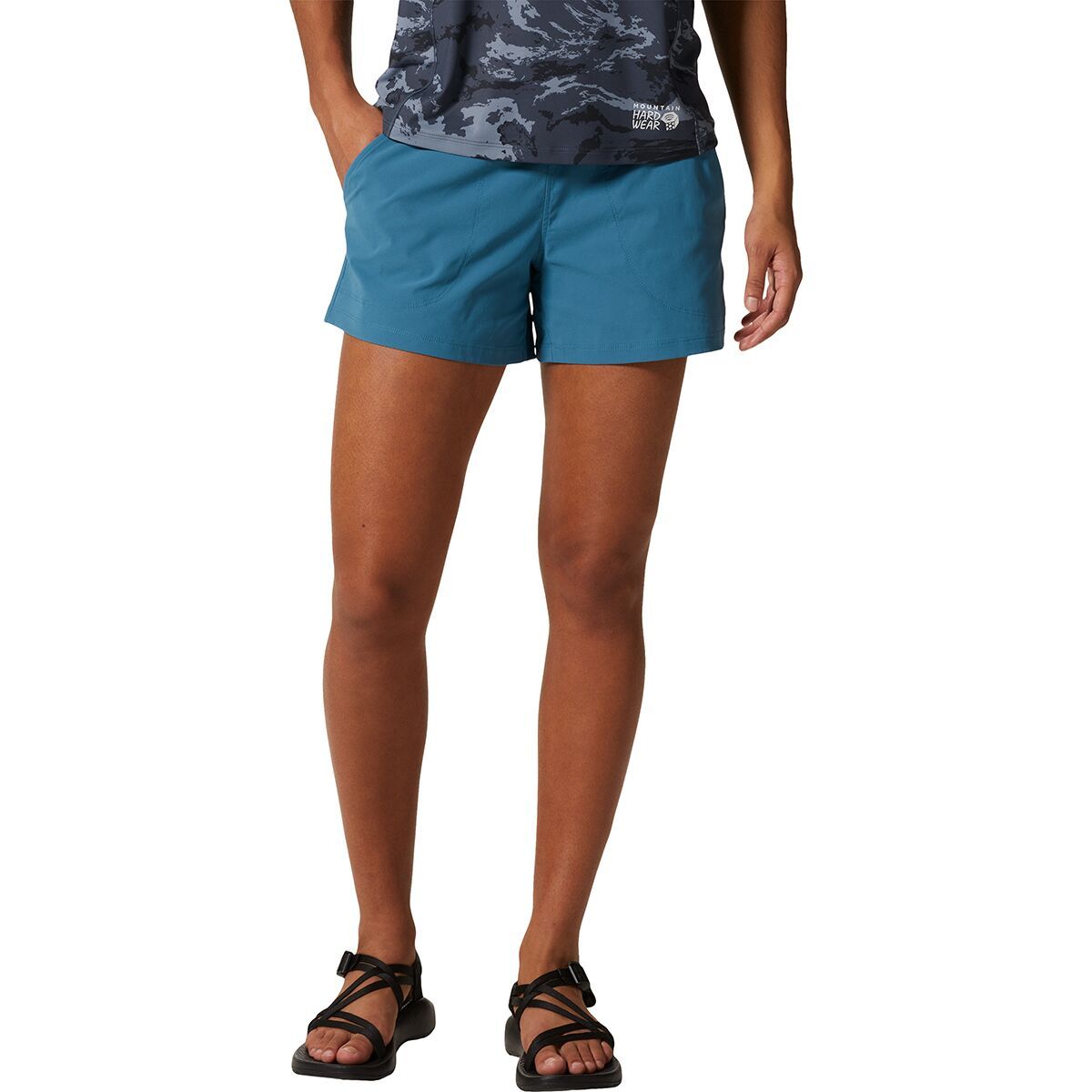 Mountain Hardwear Dynama 6in Short - Women's Caspian, S-6