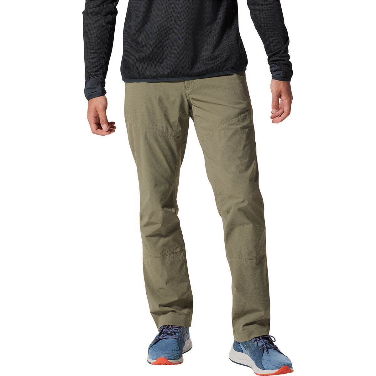 Mountain Hardwear Basin Trek Pant - Men's Stone Green, 46