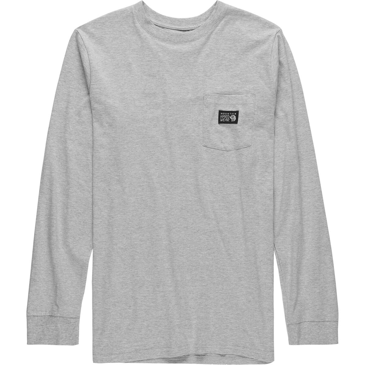 Logo Label Long-Sleeve Pocket T-Shirt - Men
