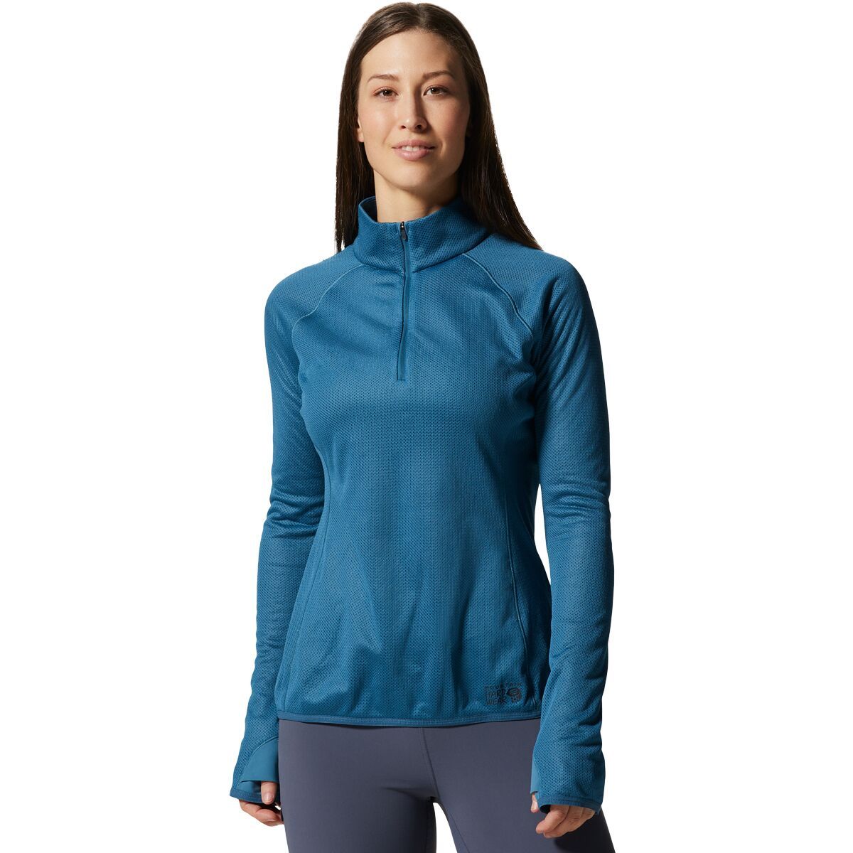 Mountain Hardwear AirMesh 1/2-Zip Top - Women's Caspian, XS