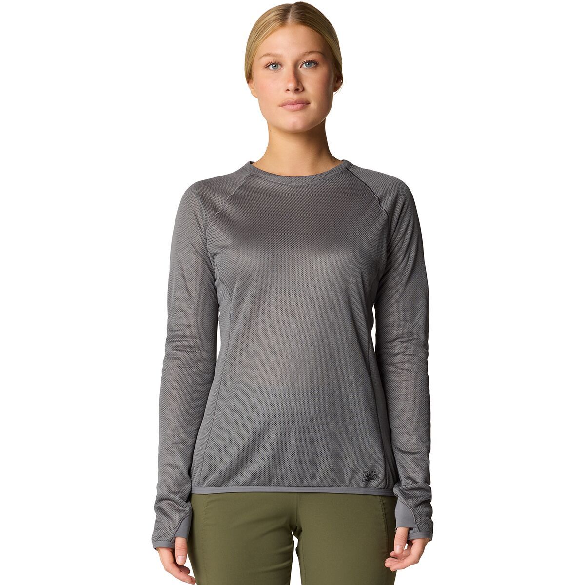 Mountain Hardwear AirMesh Long-Sleeve Crew Top - Women