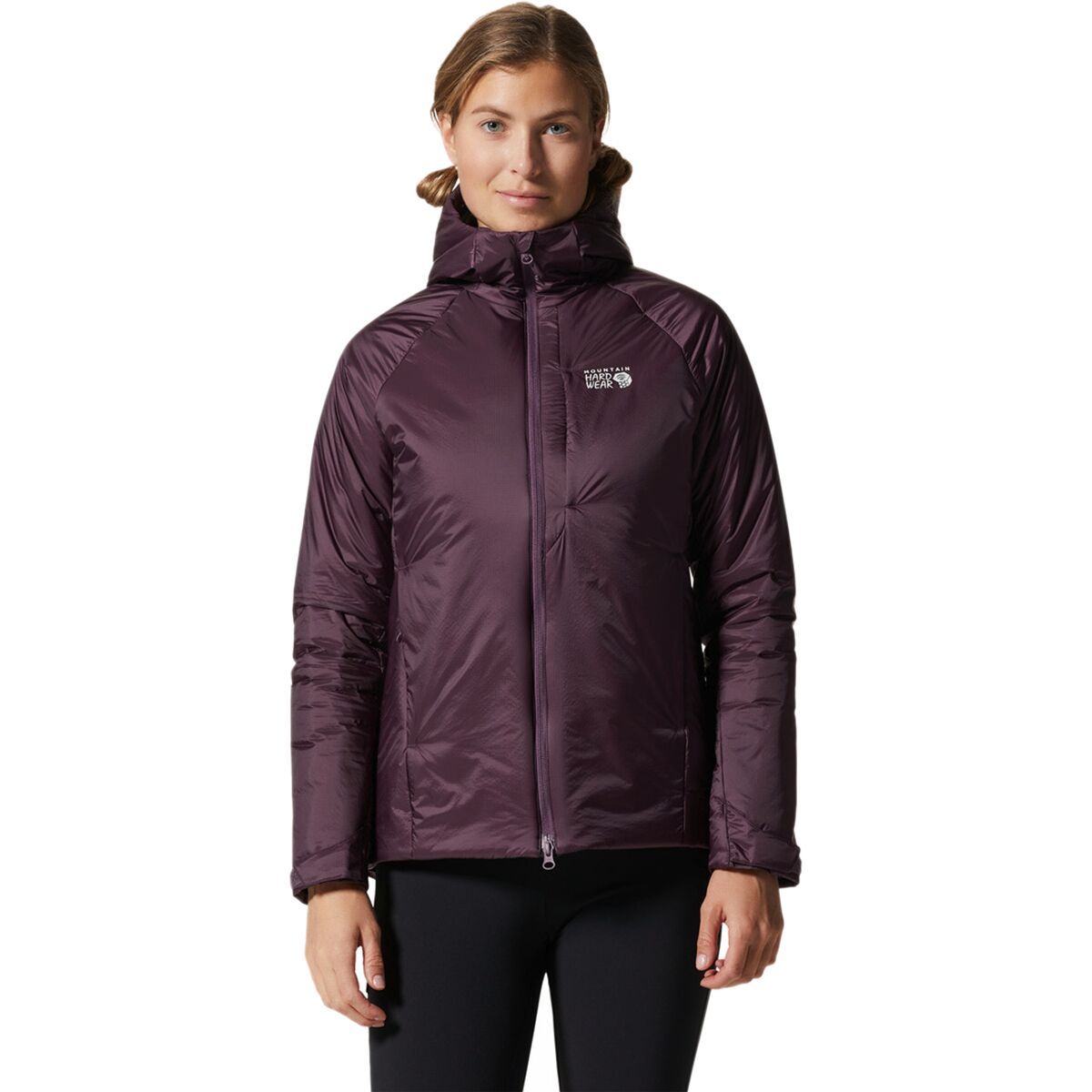 Mountain Hardwear Compressor Hooded Jacket - Women's Dusty Purple, XS