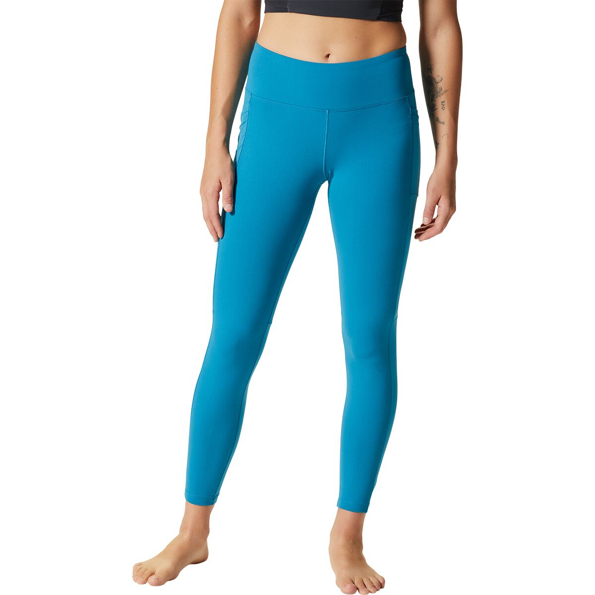 Image of Mountain Hardwear Mountain Stretch Tight - Women's Vinson Blue, XS