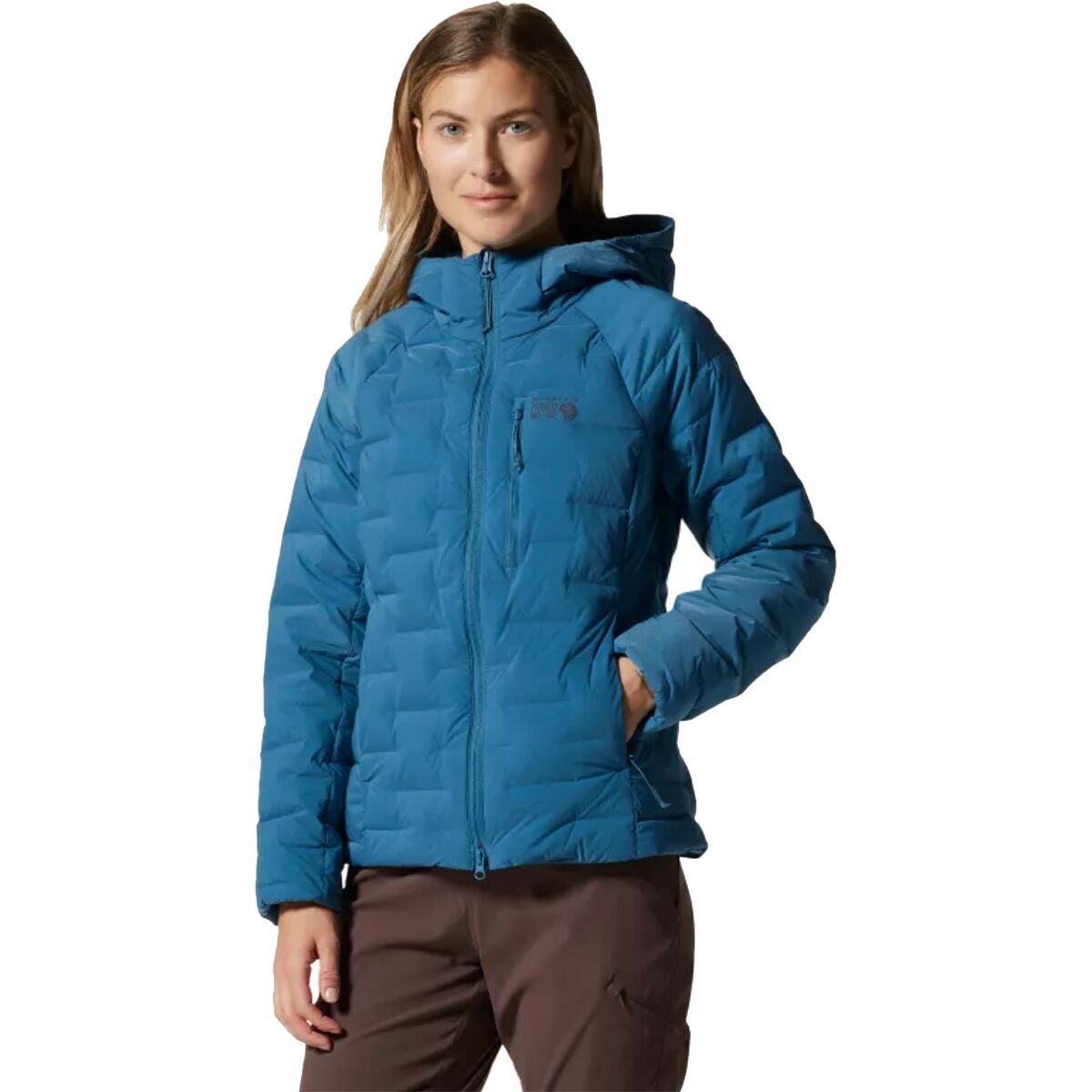 Mountain Hardwear Stretchdown Hooded Jacket - Women's Caspian, XS