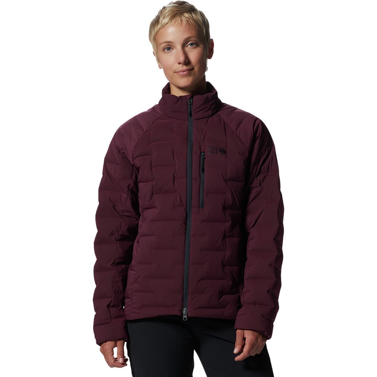 Mountain Hardwear Stretchdown Jacket - Women's Cocoa Red, XL
