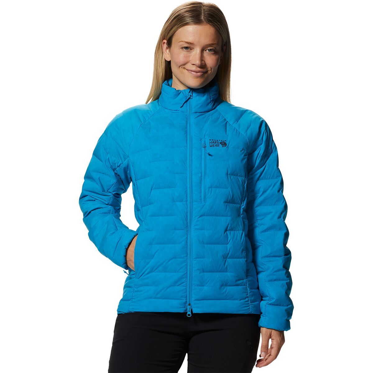 Mountain Hardwear Stretchdown Jacket - Women's Electric Sky, XS