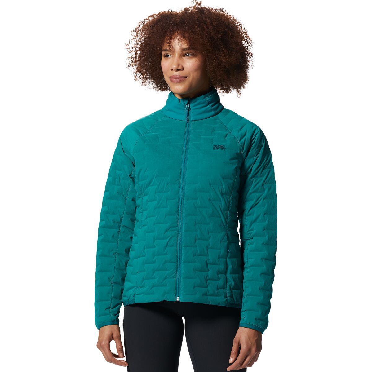 Mountain Hardwear Stretchdown Light Jacket - Women's Botanic, XS
