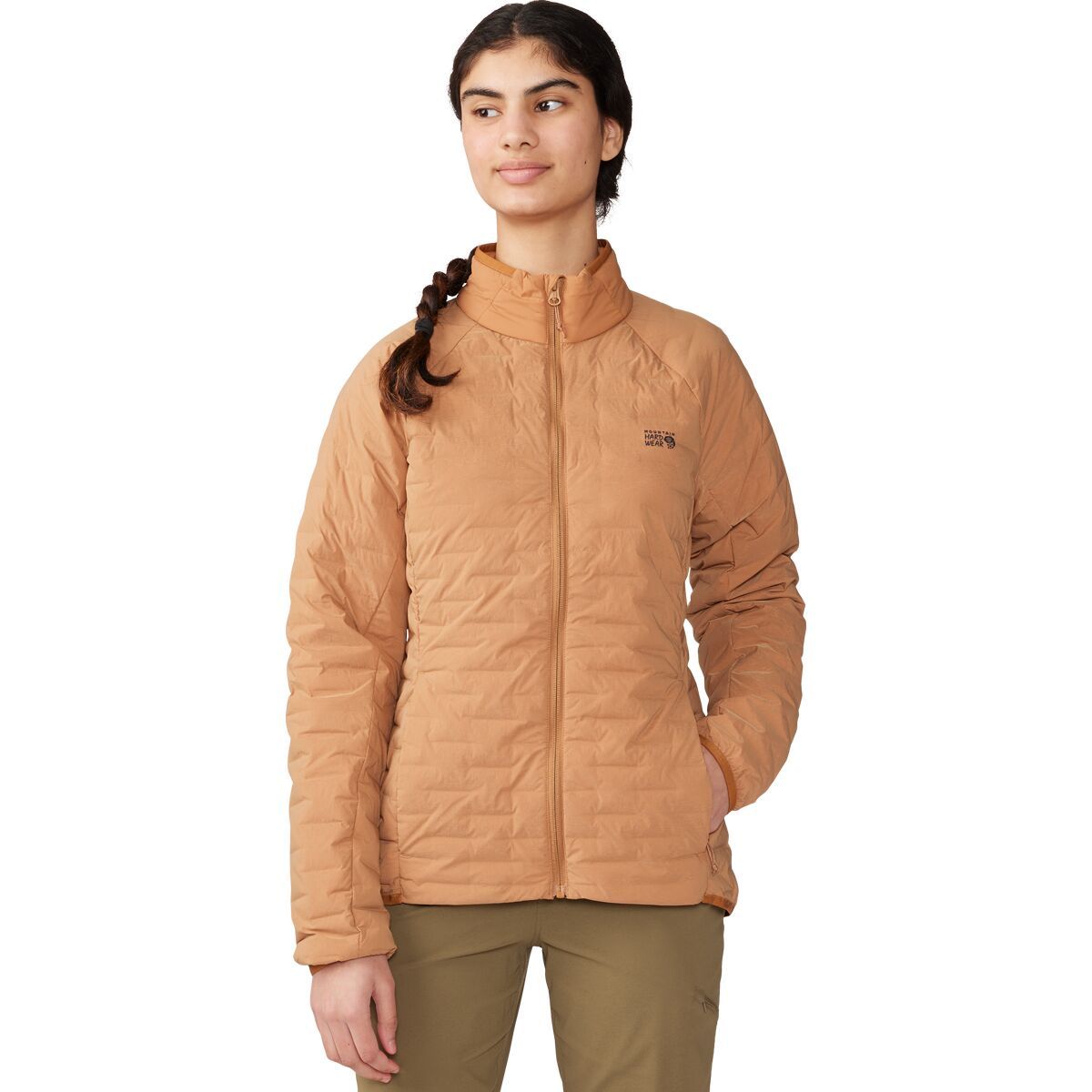 Mountain Hardwear Stretchdown Light Jacket - Women's Copper Clay, XS